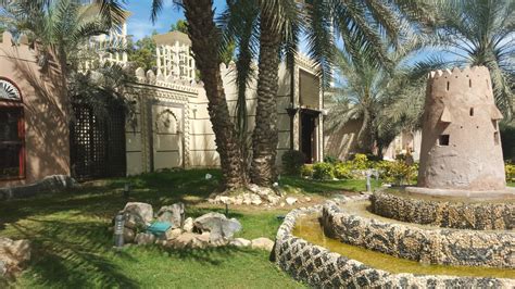 Heritage Village in Abu Dhabi .